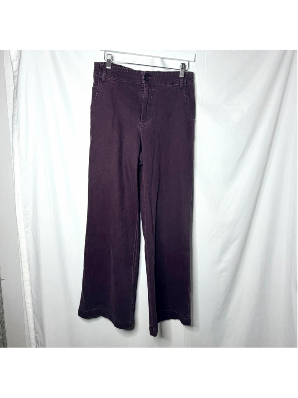 NEW with tags Young Fabulous and Broke Wide Leg Pants M Purple